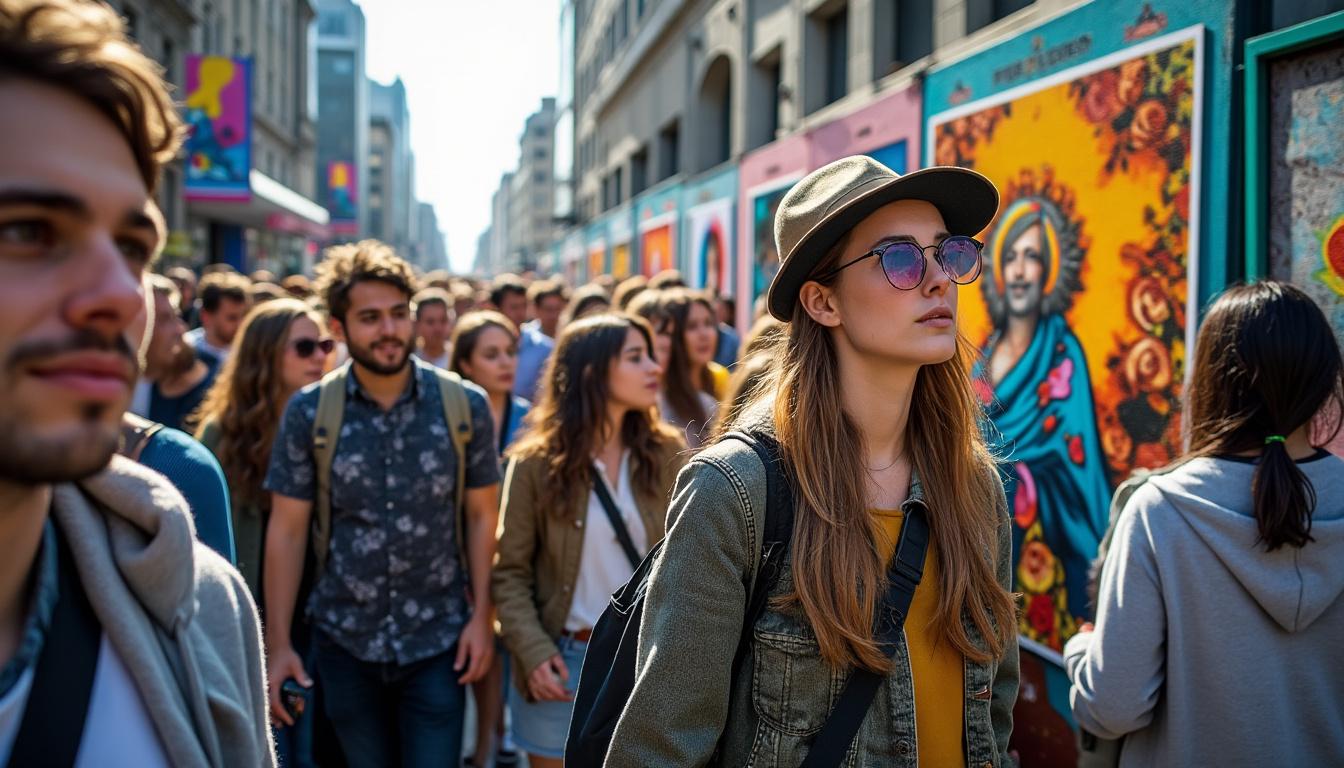 plongez dans l'univers captivant du festival de street photography avec l'exposition « la ville en murmures ». explorez des œuvres saisissantes qui capturent l'essence de la vie urbaine à travers des photographies évocatrices. ne manquez pas cette expérience artistique unique qui révèle les histoires cachées de nos cités.