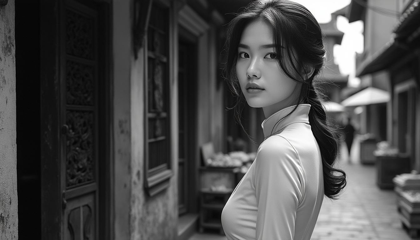 découvrez l'univers captivant de nataly robert, qui plonge dans son héritage vietnamien à travers des photographies en noir et blanc. une exposition qui évoque la mémoire, la culture et l'identité à travers des images saisissantes.