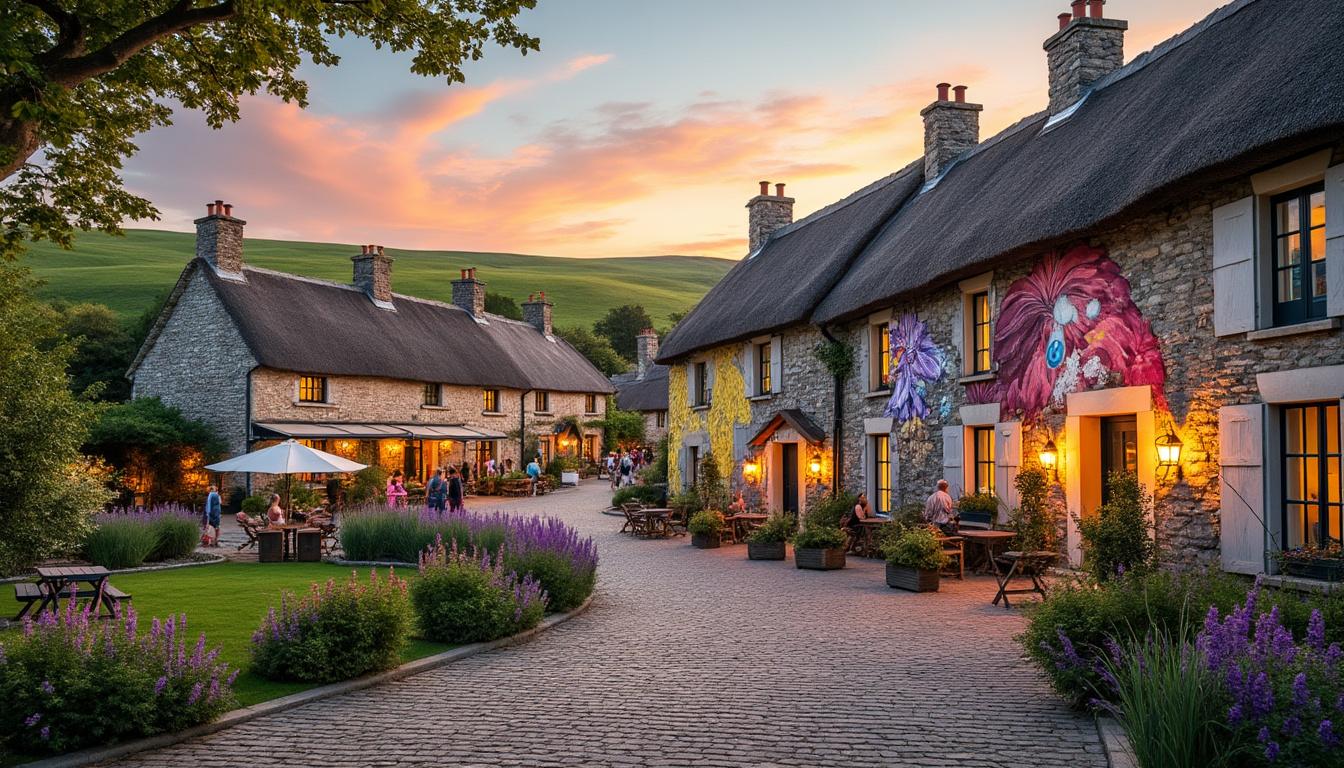 découvrez comment un village breton se transforme en une incroyable galerie à ciel ouvert pendant quatre mois, mêlant art, culture et paysages pittoresques. une expérience unique à ne pas manquer pour les amoureux de l'art et de la bretagne.