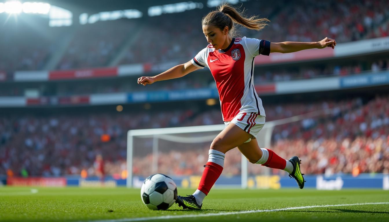 Elle sait frapper - Une exploration de la photographie du football féminin 11 découvrez 'elle sait frapper', une plongée captivante dans l'univers de la photographie dédiée au football féminin. explorez comment cet art met en lumière la passion, la détermination et l'habileté des joueuses, tout en célébrant leur place croissante dans le monde du sport.