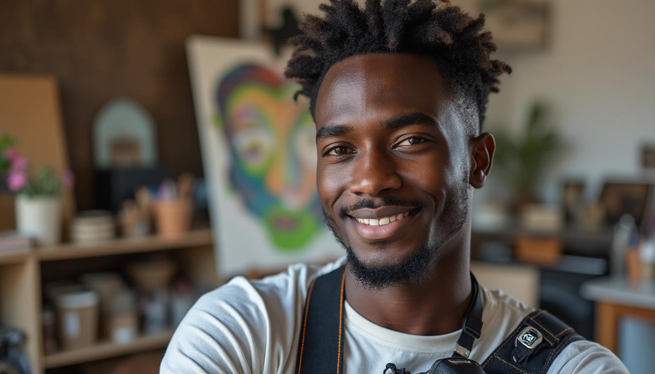 La santé mentale mise en lumiÚre par le regard artistique de Jean-Luc Konkobo en CÎte d'Ivoire 11 découvrez comment jean-luc konkobo met en avant la santé mentale à travers son approche artistique unique en cÎte d'ivoire. plongez dans un voyage visuel captivant qui éclaire les enjeux psychologiques dans la société ivoirienne.