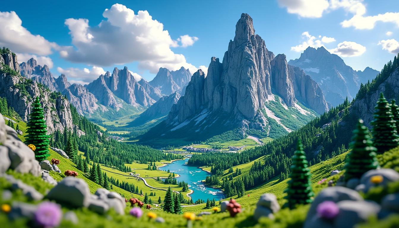 découvrez le jura sous un nouvel angle grâce aux créations en lego de quentin danel. plongez dans un univers artistique où la beauté du paysage jurassien s'allie à la magie des briques colorées, révélant ainsi un hommage ludique et créatif à cette région fascinante.