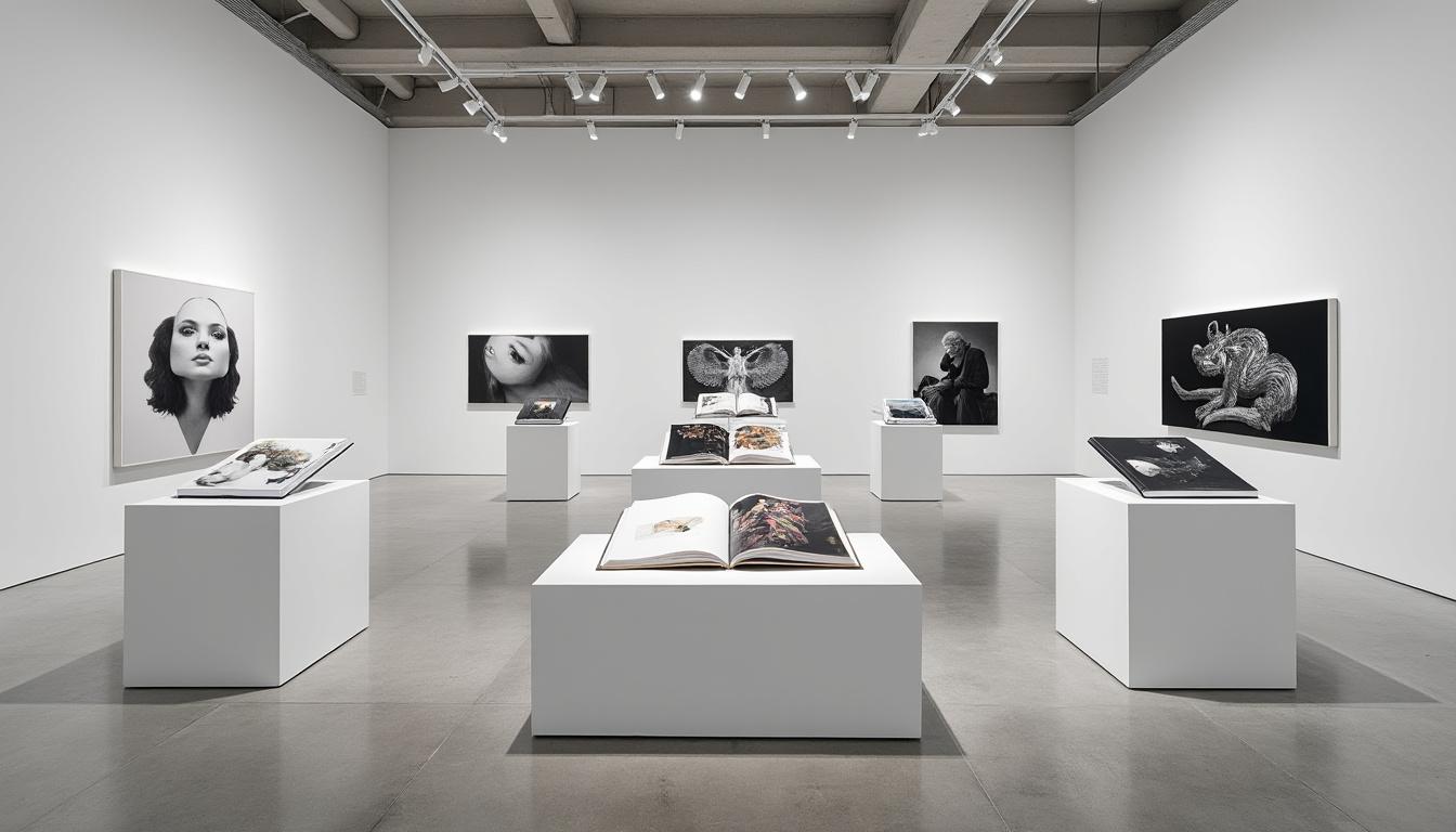 découvrez l'exposition annuelle des livres photographiques au musée griffin de photographie : une sélection unique d'ouvrages où l'art et l'image se rencontrent. plongez dans l'univers captivant de la photographie à travers des livres rares et inspirants.