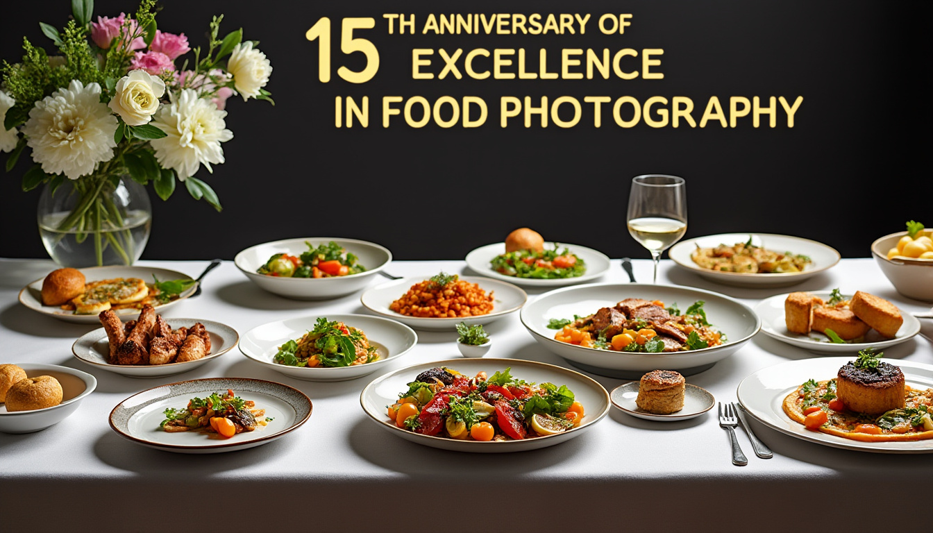 découvrez 15 ans de passion et d'excellence en photographie culinaire célébrés aux world food photography awards – un hommage à l'art de sublimer la gastronomie en images.
