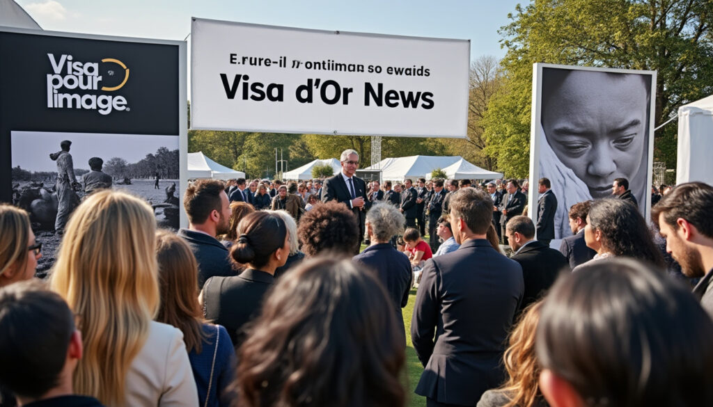 découvrez comment le festival visa pour l'image célèbre le talent d'ivor prickett, lauréat du visa d'or news pour son reportage saisissant sur le conflit soudanais, mettant en lumière la réalité et la force du photojournalisme.