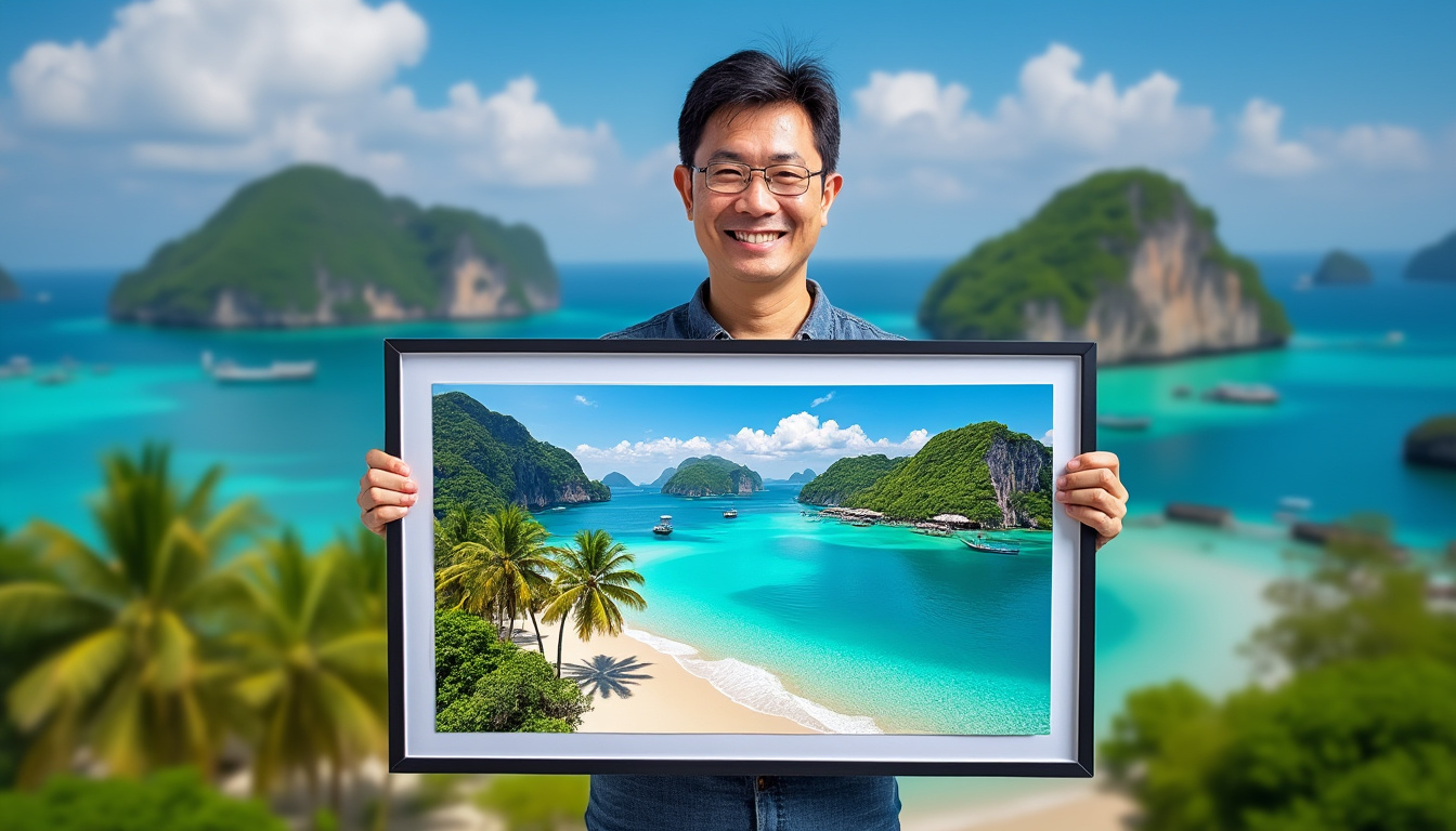 un enseignant passionné de photographie à can tho décroche le vietnam international photography award grâce à une œuvre mettant en lumière la beauté et l’attrait unique de phu quoc.