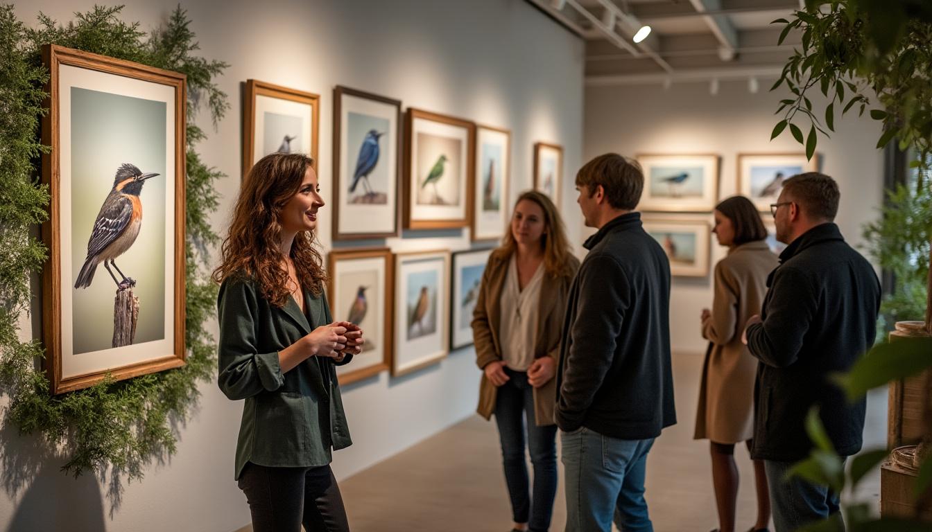 découvrez l’exposition poétique de rachel, photographe à auriac-sur-vendinelle, qui met à l’honneur la beauté des oiseaux de nos campagnes à travers des clichés uniques et inspirants.