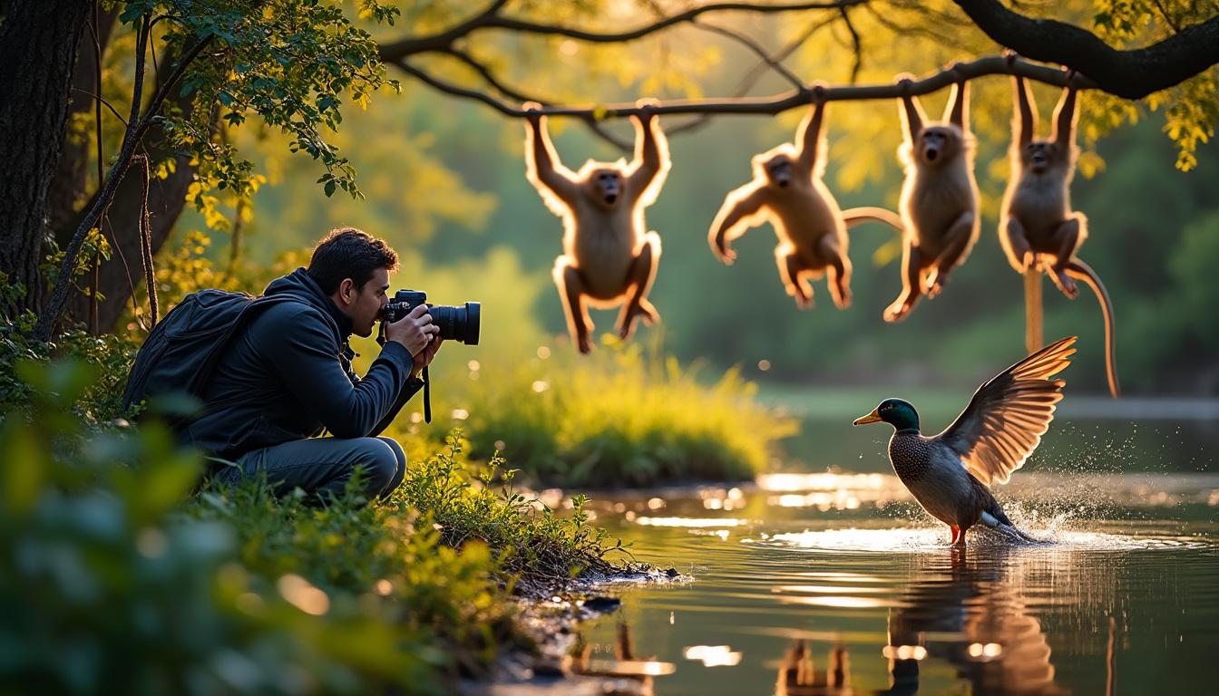 deux photographes français sont finalistes aux nikon comedy wildlife photography awards 2025, le célèbre concours international qui célèbre l’humour et la créativité dans la photographie animalière.