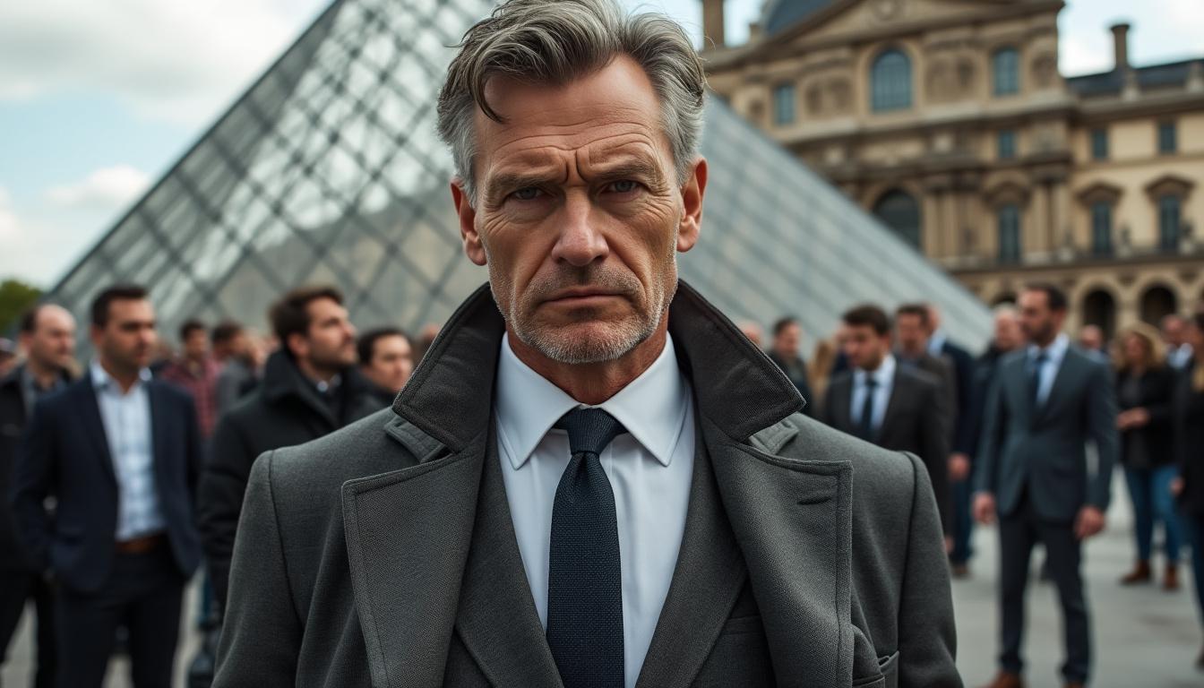 « Mon âge a surpris » : le mystère du « détective » capturé devant le Louvre le jour du vol enfin levé 1 découvrez comment l'âge inattendu du détective capturé devant le louvre le jour du vol a révélé un mystère longtemps gardé. enquête exclusive et révélations surprenantes.