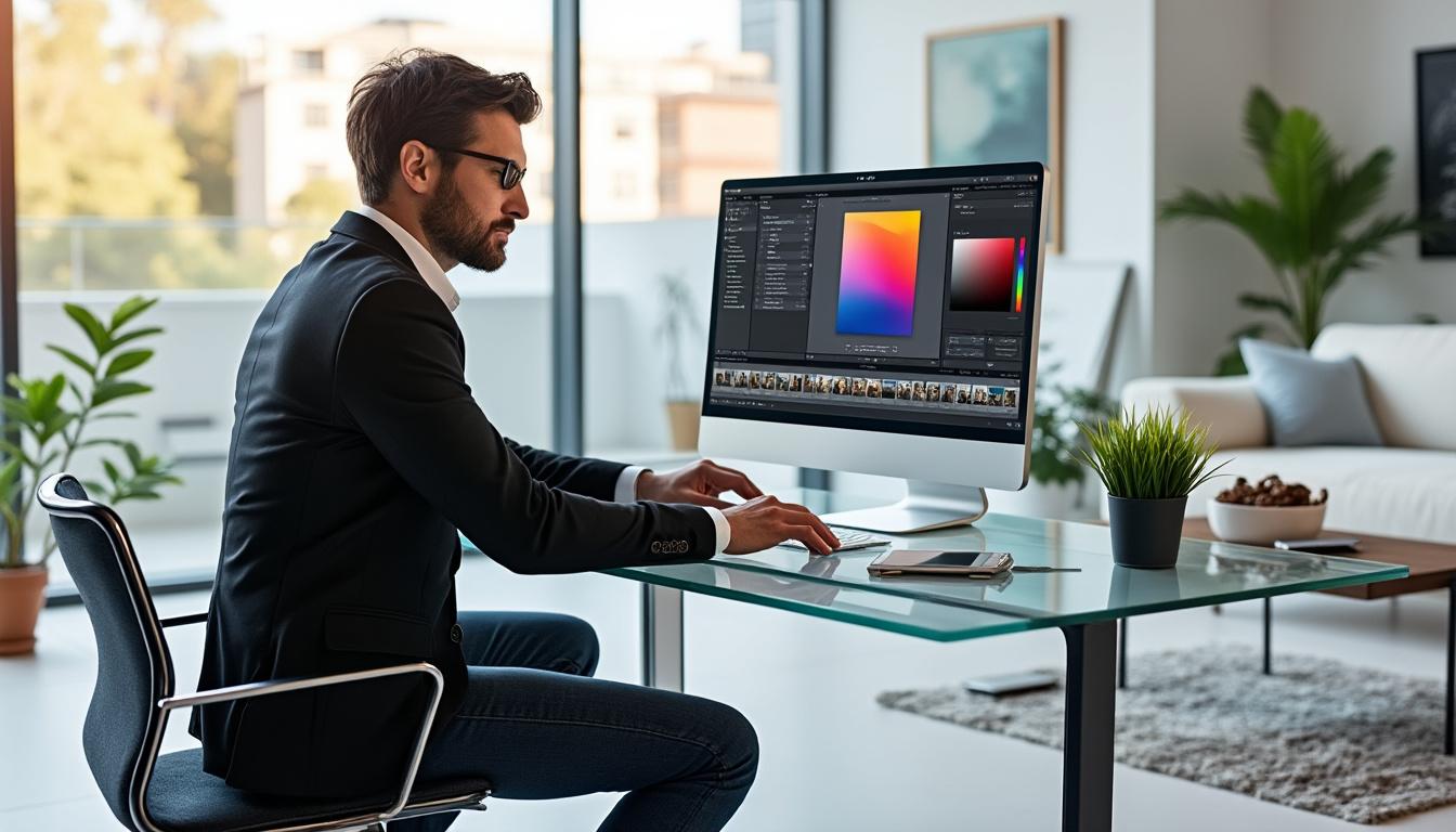 découvrez photoshop elements, la version simplifiée de photoshop, idéale pour les débutants qui souhaitent retoucher leurs photos facilement et rapidement.