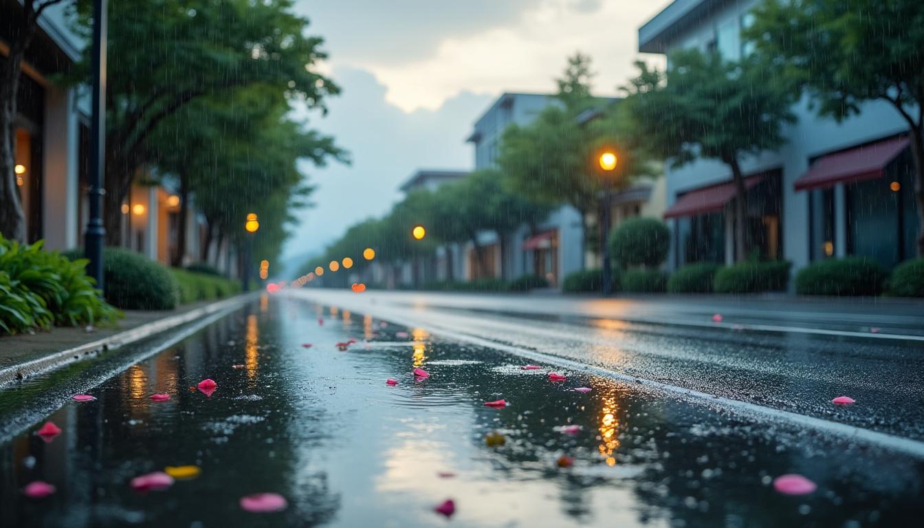 découvrez l'exposition 'douce d’ivry, une vision anticipée de la pluie' présentée par la galerie hoang belli, une immersion artistique poétique et innovante autour du thème de la pluie.