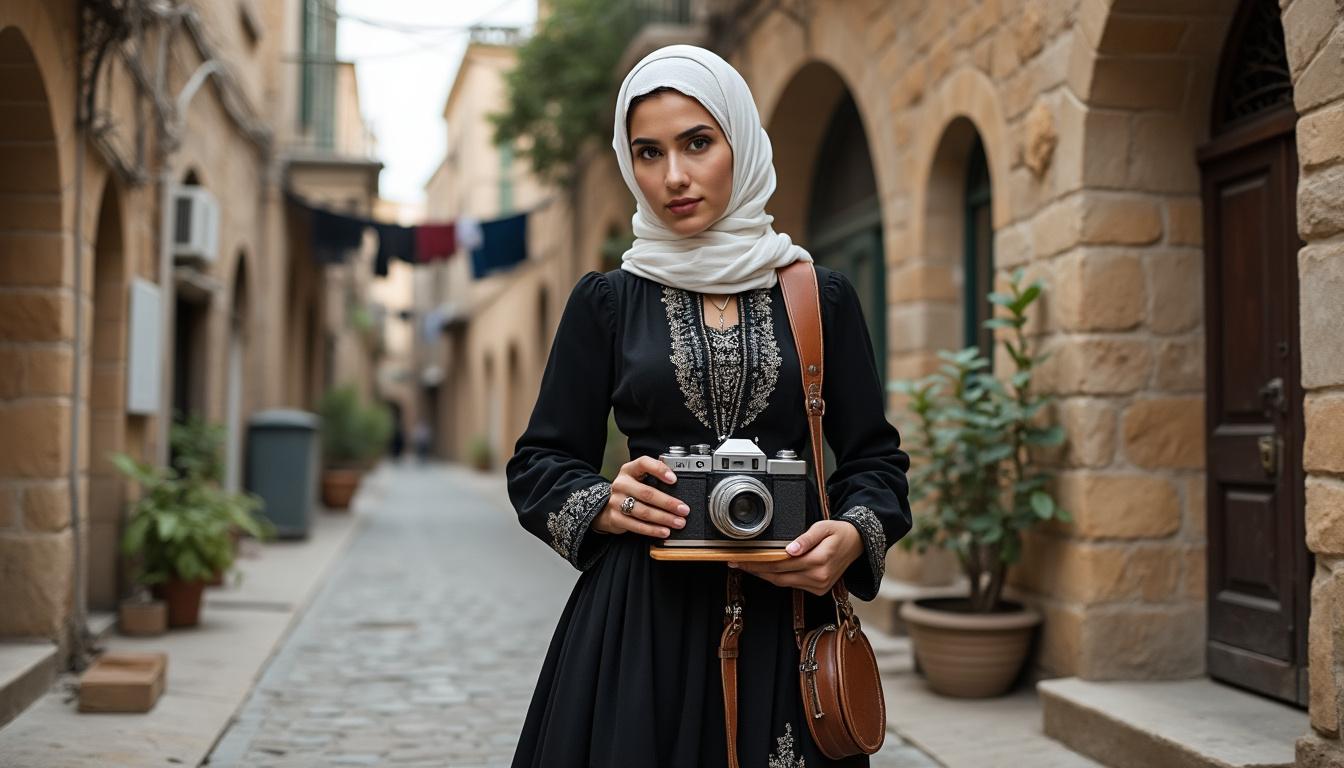 découvrez karimeh abbud, la photographe visionnaire dont les clichés ont immortalisé la beauté et l'histoire de la palestine à travers une perspective unique et artistique.