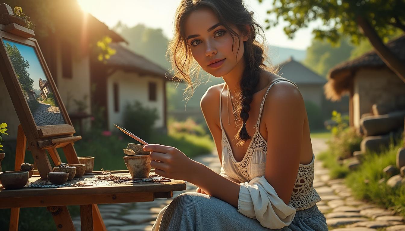 découvrez la nouvelle aventure artistique de l’artiste marta bogdanska qui s’installe dans le village pour partager sa créativité et inspirer la communauté locale.