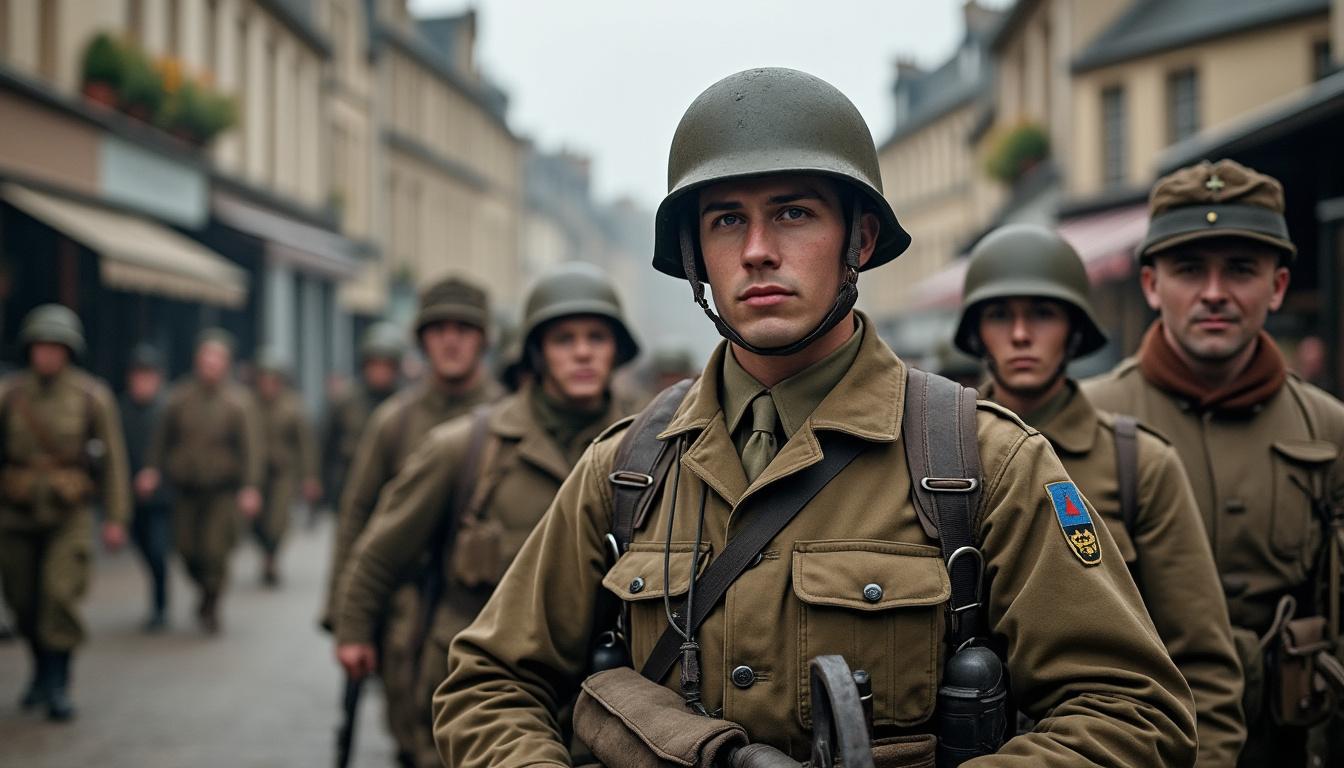 découvrez l'exposition exceptionnelle « les américains capturent limoges » à la bfm, retraçant l'histoire captivante de la libération de limoges par les forces américaines.