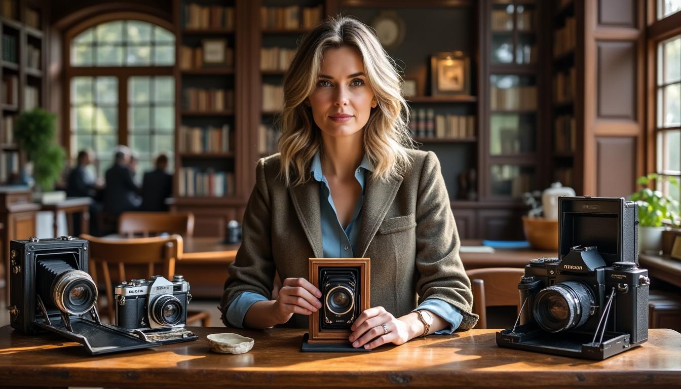 découvrez la passion captivante de diane de selliers pour l'histoire de la photographie, à travers ses œuvres et ses collections uniques.