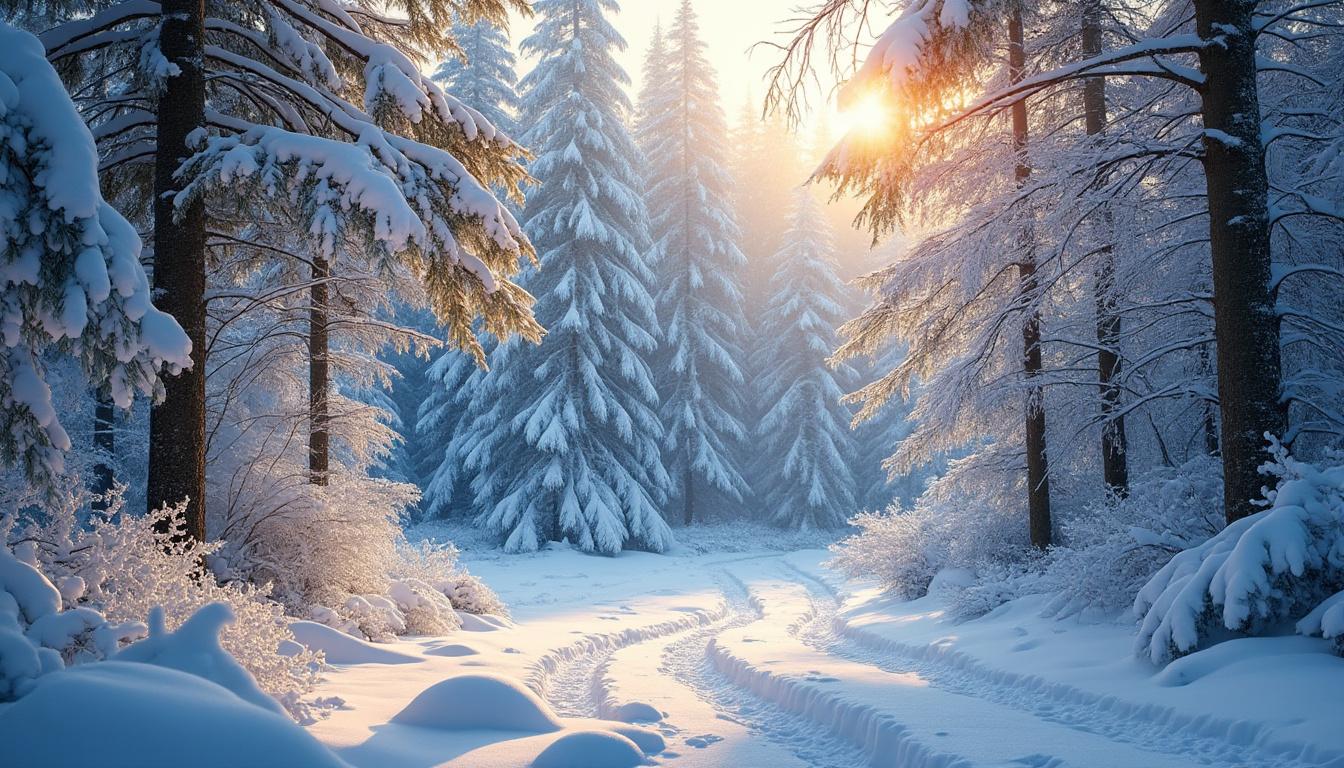 découvrez la magie pure des paysages enneigés à travers des photographies captivantes qui capturent l'enchantement immaculé de l'hiver.