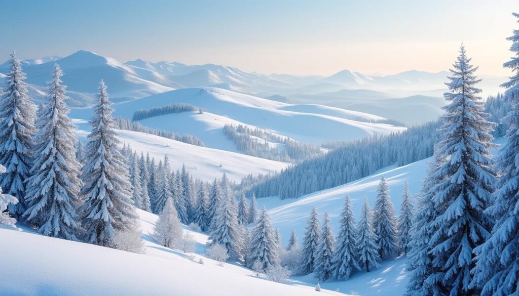découvrez la magie des paysages enneigés à travers des photographies captivantes qui révèlent la pureté et la beauté immaculée de l'hiver.