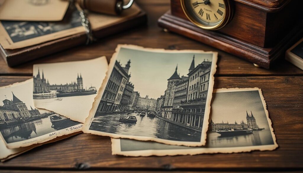 découvrez l'histoire autrement à travers une collection unique de photos et cartes postales, témoins visuels d'époques passées et voyages dans le temps.