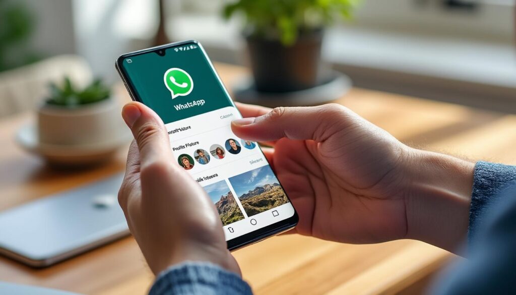 découvrez comment ajouter ou changer votre photo de profil whatsapp sur un téléphone samsung grâce à ce guide simple et rapide.