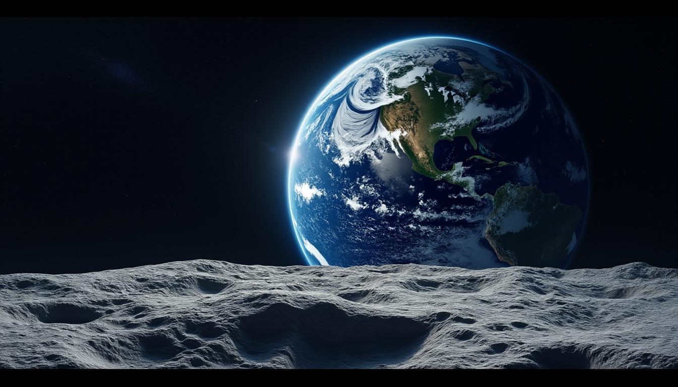 La NASA dévoile une magnifique photo du coucher de Terre alors que les astronautes d'Artémis rentrent sur Terre 11 découvrez la splendide photo du coucher de terre capturée par la nasa alors que les astronautes de la mission artémis retournent sur notre planète, un moment unique alliant science et beauté.