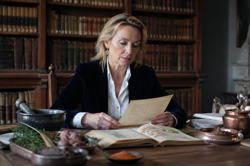 marion tayart de borms, historienne, souligne l'importance de reconnaître pleinement le rôle essentiel des chefs cuisiniers dans l'histoire et la culture gastronomique.