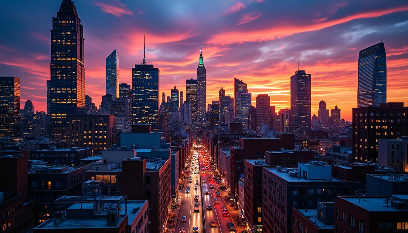 explorez new york sous un jour éclatant à travers l'objectif d'harry gruyaert, une plongée lumineuse captivante dans la ville qui ne dort jamais.