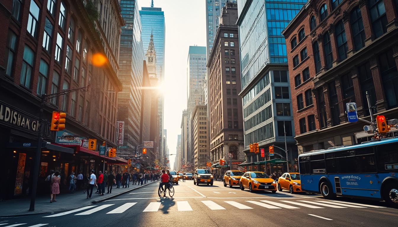 découvrez new york sous un jour éclatant à travers l'objectif d'harry gruyaert, où chaque plongée lumineuse révèle la magie urbaine et la vibrance de la ville qui ne dort jamais.