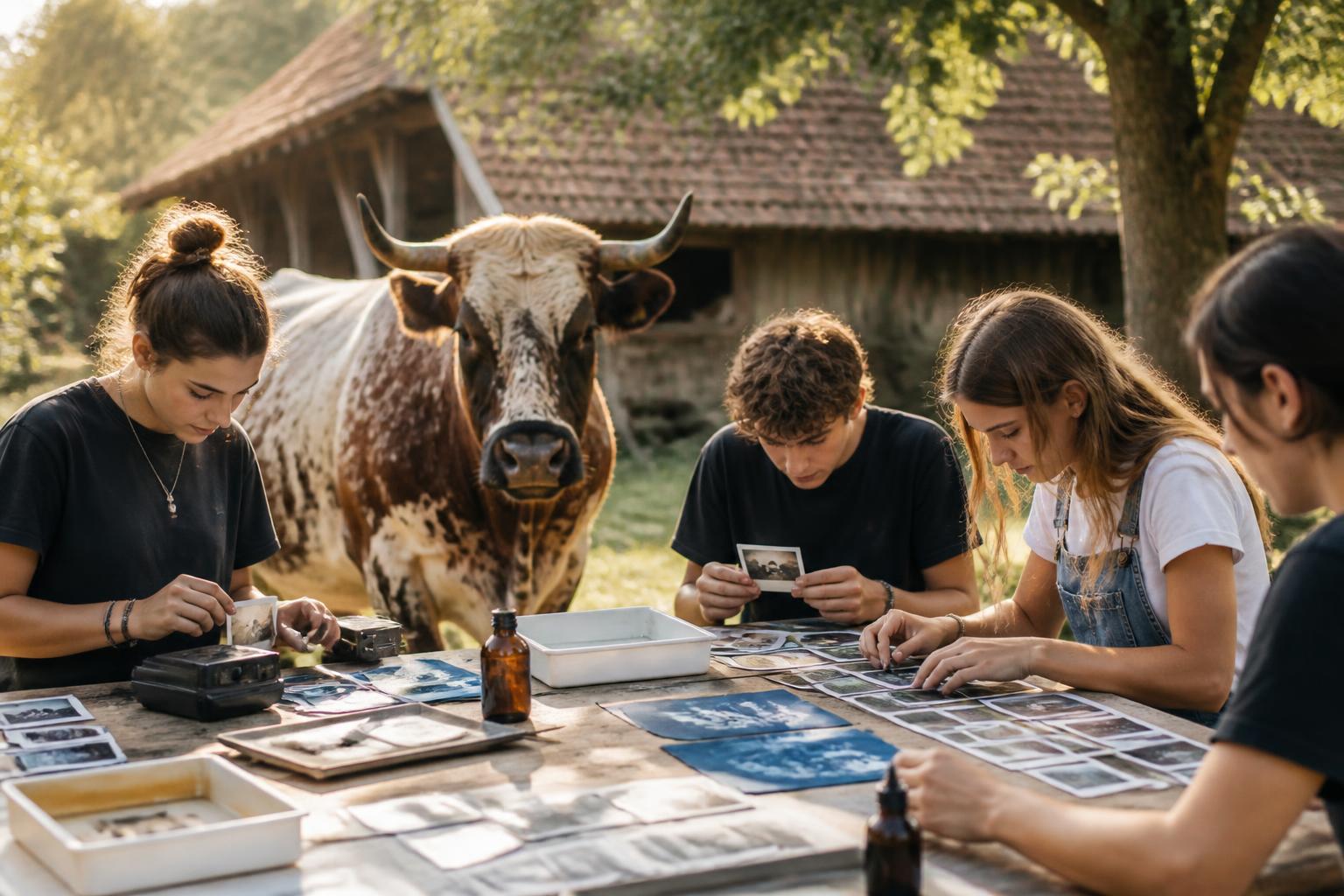 découvrez comment 7 groupes de lectoure, de la vache mirandaise à france travail, mettent en lumière leurs talents lors d'ateliers photo uniques.