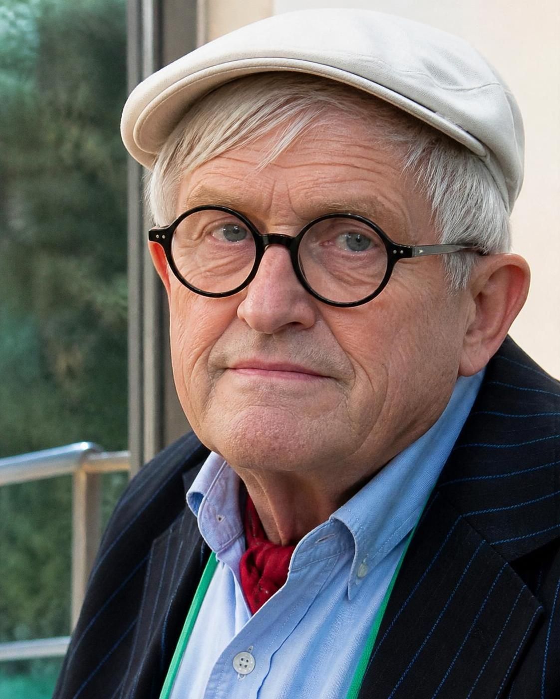 annonce du décès de david hockney, artiste majeur du pop art et maître reconnu de l'hyperréalisme, dont l'œuvre a marqué l'histoire de l'art contemporain.