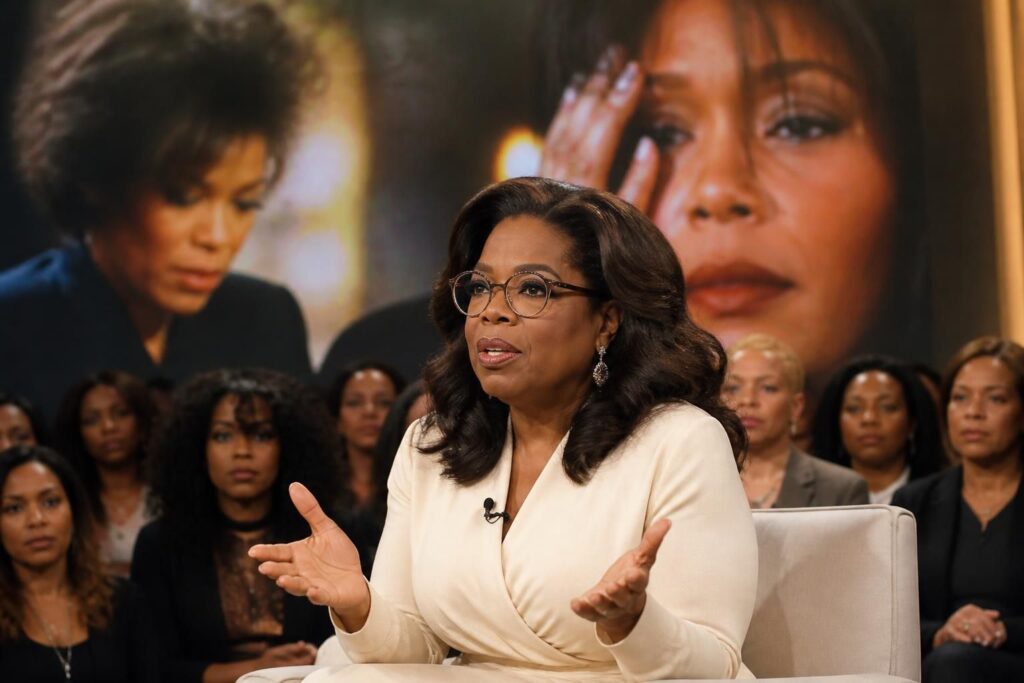 découvrez comment oprah winfrey raconte le soutien précieux de son public envers whitney houston lors de ses périodes les plus difficiles, révélant des moments d'émotion et de solidarité.