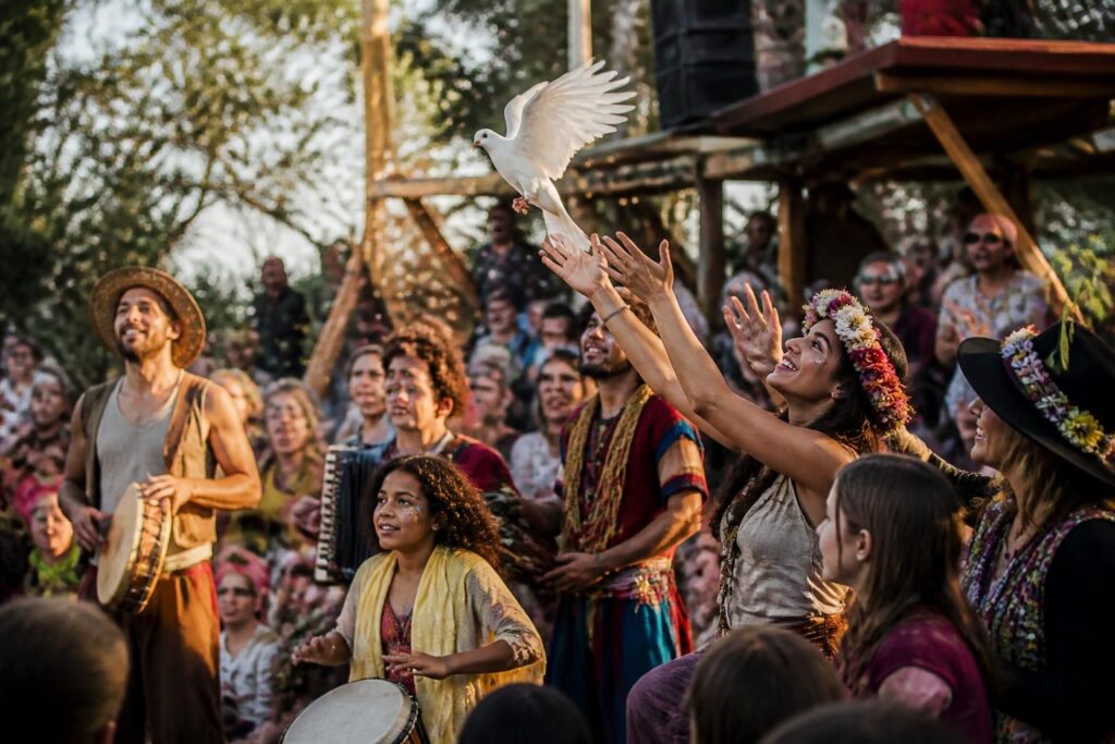 découvrez « travelling peace circus » de laurence geai, une série photographique émouvante célébrant la fraternité et l’harmonie à travers des images saisissantes et poétiques.