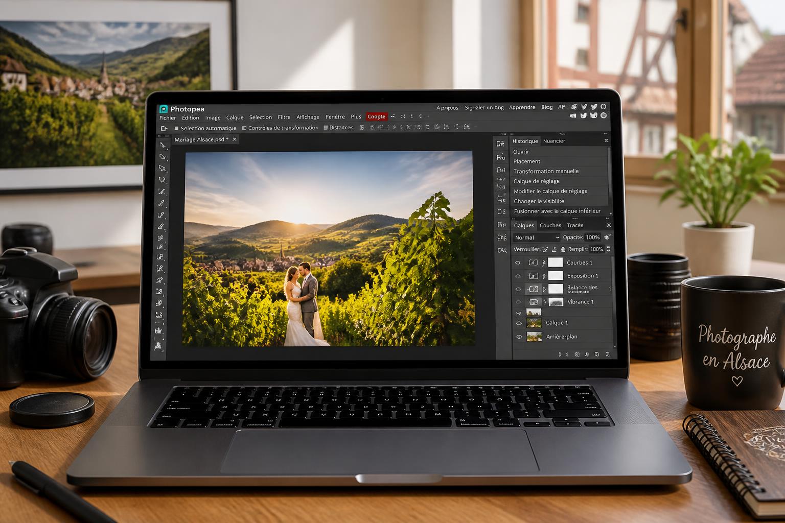 découvrez notre avis complet sur photopea, l'outil de retouche photo en ligne en 2026. fonctionnalités, performances et avantages pour vos projets créatifs.