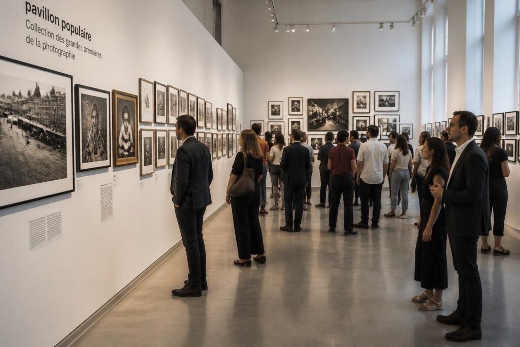 découvrez au pavillon populaire les grandes premières qui ont marqué deux siècles d'histoire de la photographie, à travers une exposition captivante et riche en découvertes.