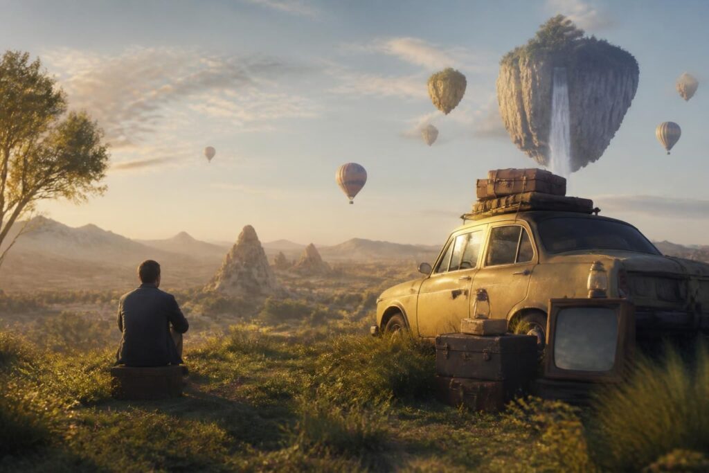découvrez l'univers de jérôme gourdon, où la photographie transforme les souvenirs en un terrain de jeu imaginaire, mêlant créativité et émotions.