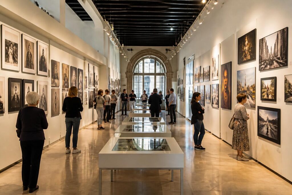 découvrez à vitré une exposition captivante retraçant 200 ans d'histoire de la photographie, mêlant art et patrimoine pour une expérience unique.
