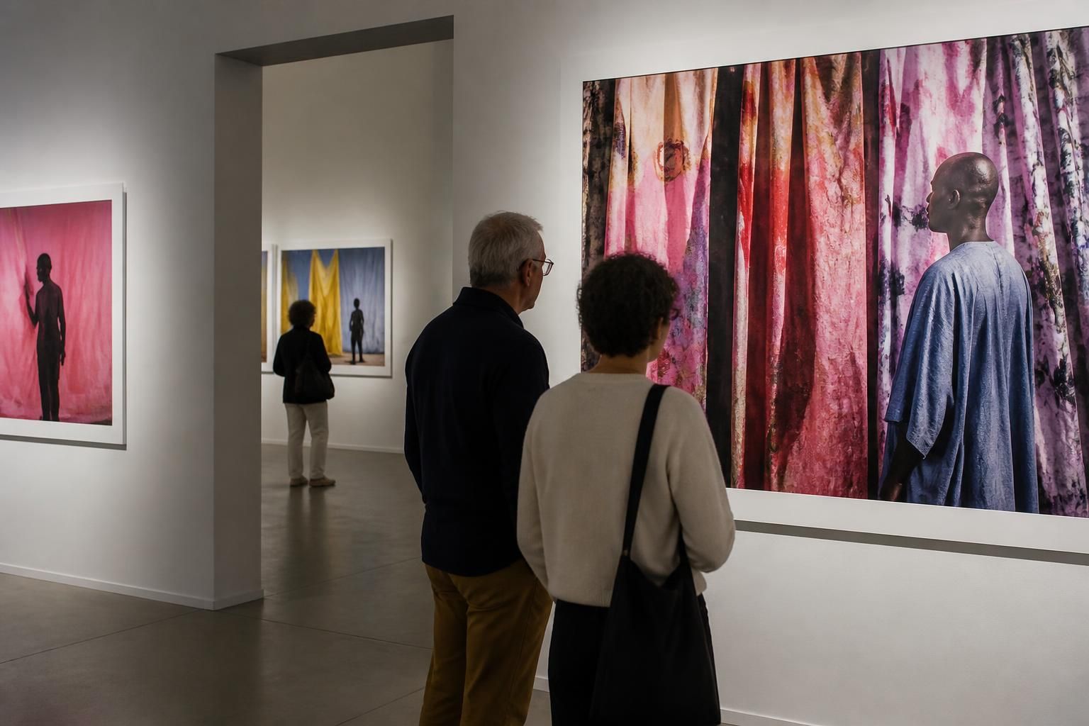 découvrez «sutura» de souleymane bachir diaw présenté aux rencontres d’arles, une œuvre captivante qui explore avec sensibilité la thématique de la pudeur.
