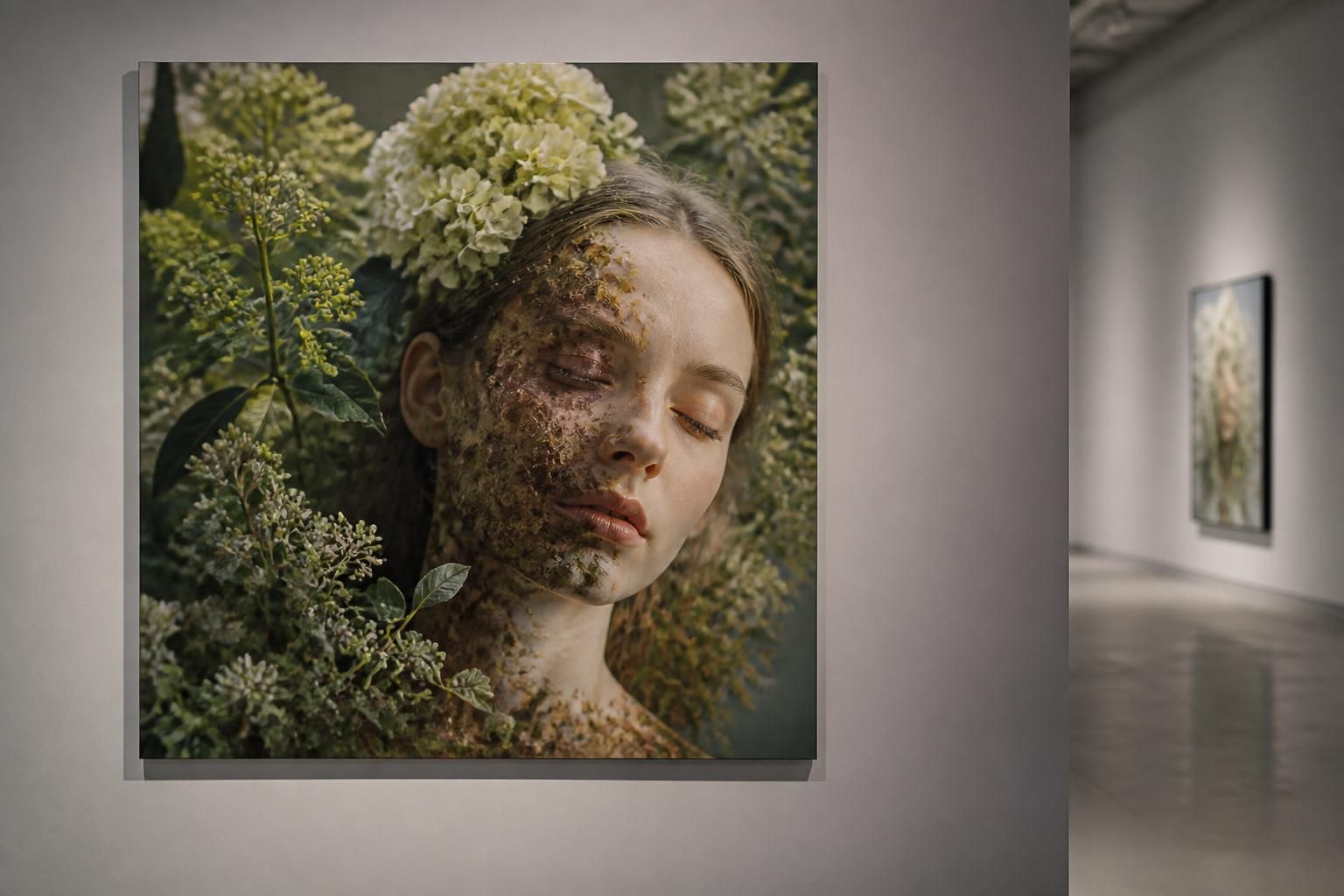 découvrez une exposition photographique captivante où la botanique se mêle aux illusions visuelles, révélant l'univers fascinant d'une artiste innovante.