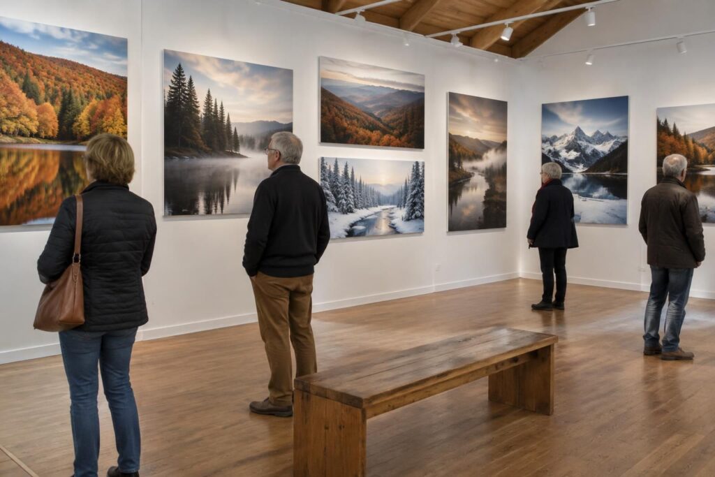 à gouesnac’h, 41 photographes exposent leurs plus beaux clichés autour du québec. découvrez les images et l’inspiration de cette exposition collective.